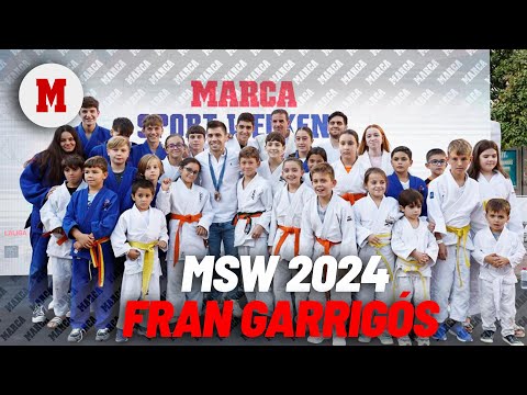 Garrigós conquista el corazón de los judokas más jóvenes