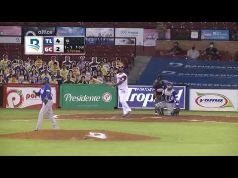 Carlos Peguero Home run #1 lidom 2020 Vs tigres del Licey