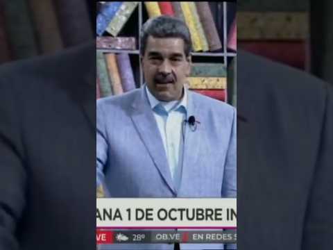 Maduro dio inicio a la Navidad en Venezuela con canción infantil: “En paz y felicidad”