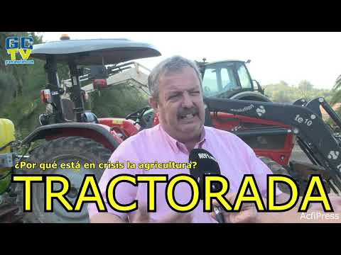 TRACTORADA ¿Por qué está en crisis la agricultura? - Rafael Hernádez COAG