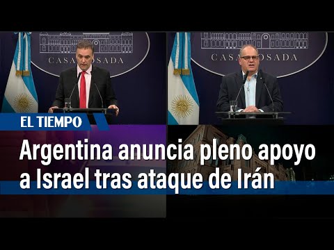 Argentina anuncia pleno apoyo a Israel en medio de la crisis de Oriente Medio | El Tiempo