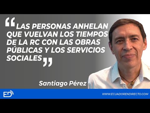 Las PERSONAS anhelan que VUELVAN ls TIEMPOS de la RC con las OBRAS públicas y los SERVICIOS sociales