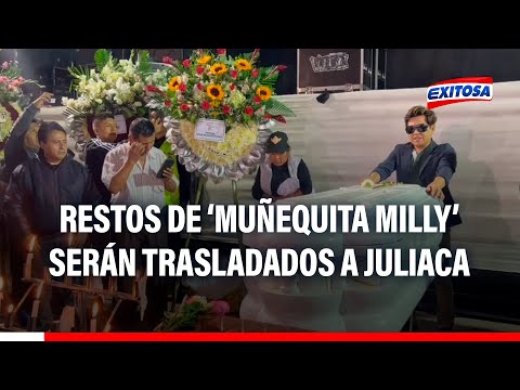 Callao: Restos de la 'Muñequita Milly' serán trasladados a Juliaca
