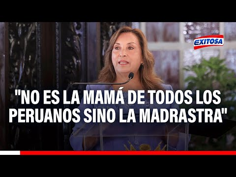 Mario Camacho sobre Dina Boluarte: No es la mamá de todos los peruanos sino la madrastra