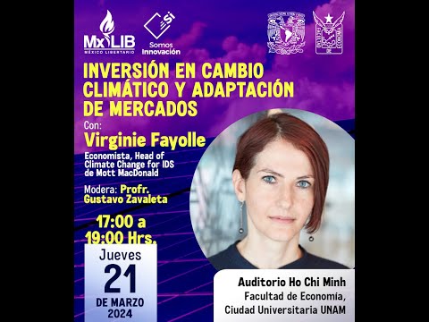 Conferencia Inversión en Cambio climático, por Virginie Fayolle (versión editada)