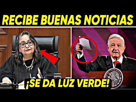 ACABA DE PASAR ¡ DAN LUZ VERDE AMLO RECIBE BUENAS NOTICIAS! PIÑA YA NO PUEDE HACER NADA