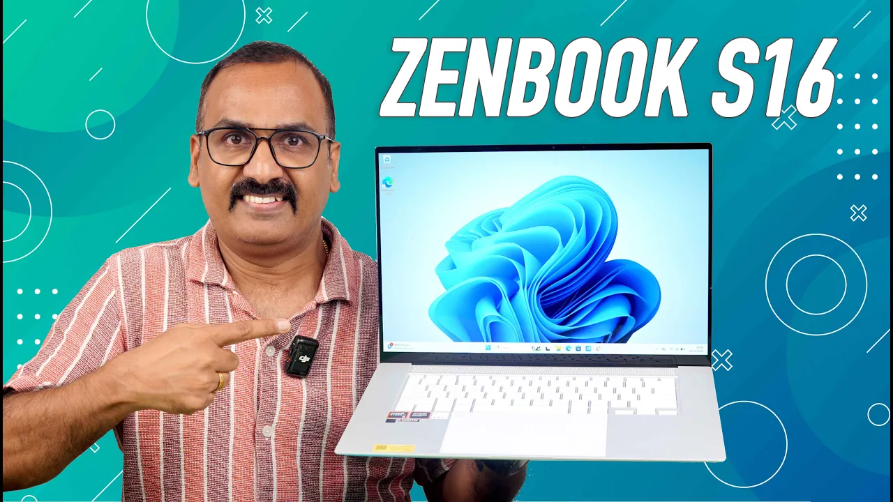 Vid�o-Test de Asus ZenBook S16 par Techniqued