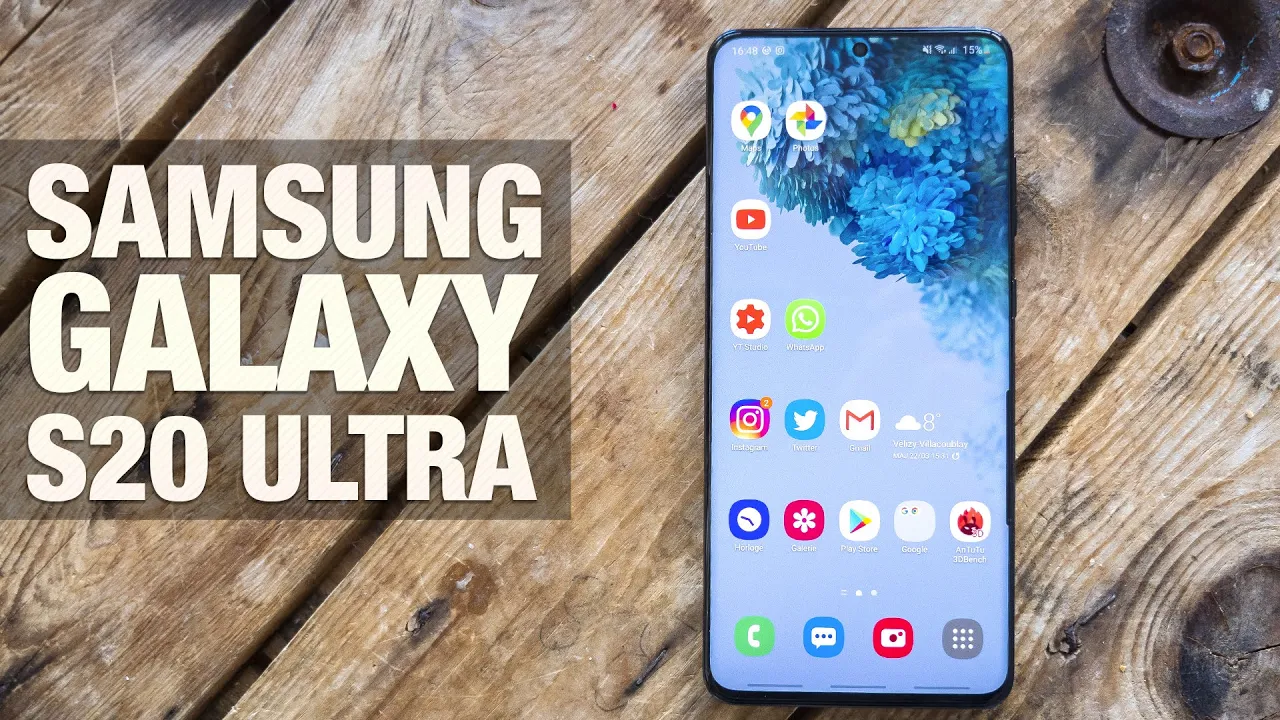 Vido-Test de Samsung Galaxy S20 Ultra par TheGrandTest