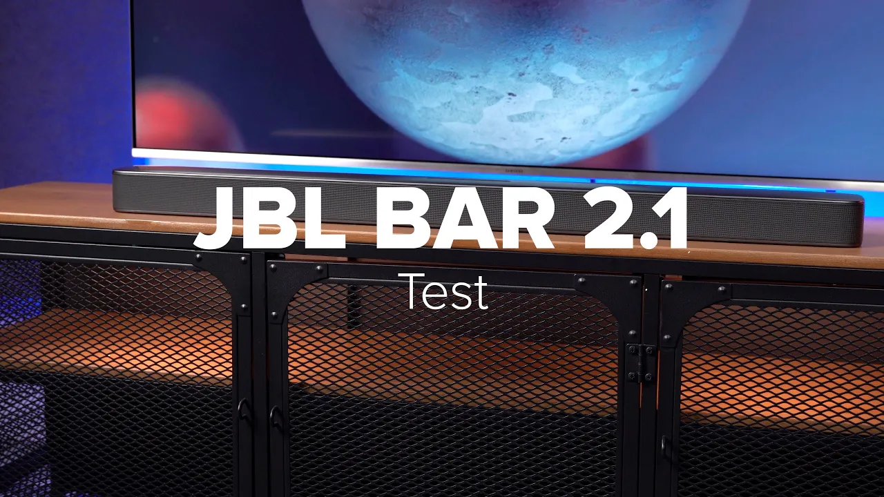 Vido-Test de JBL Bar 2.1 par Computer Bild