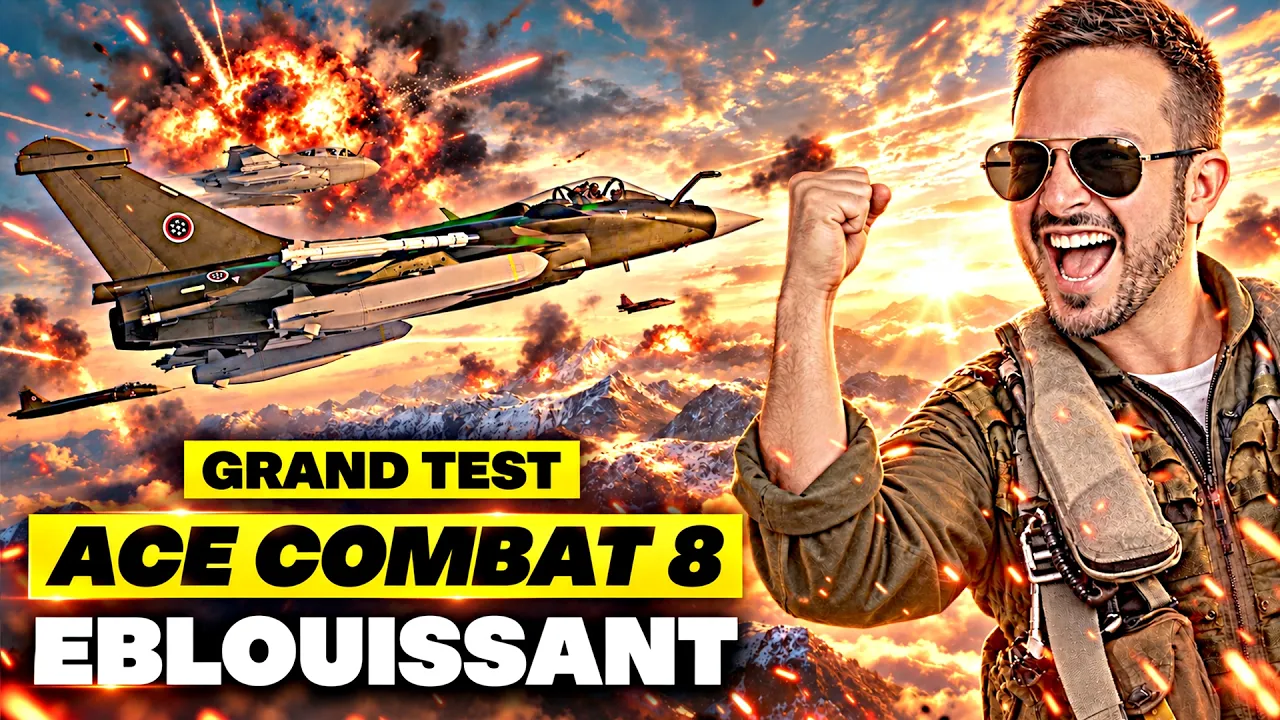 Vid�o-Test de Ace Combat 8 par Julien Chi�ze