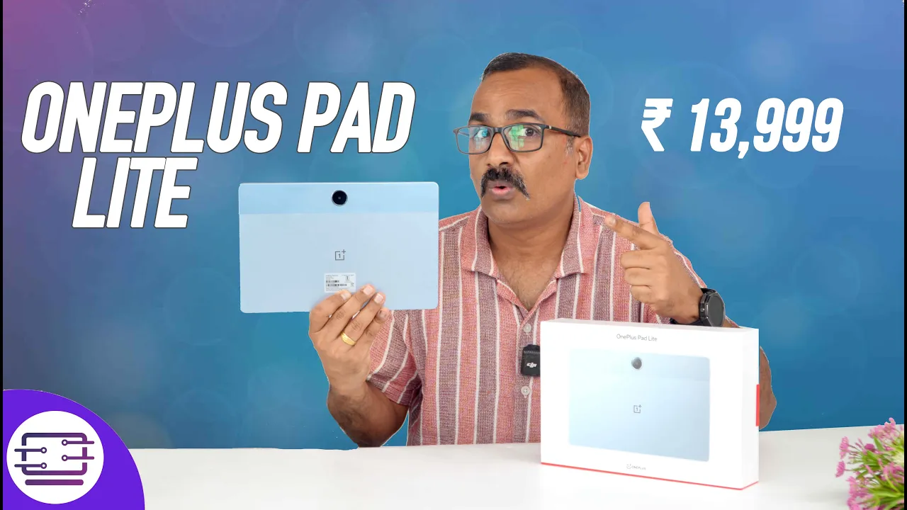 Vido-Test de OnePlus Pad Lite par Techniqued