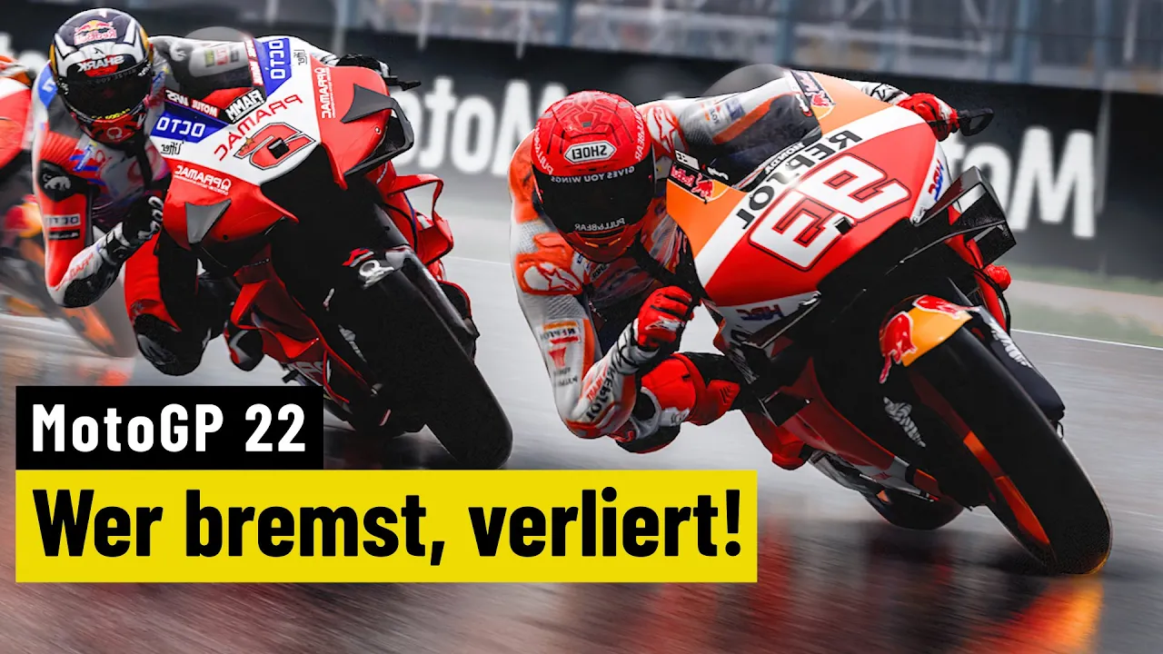 Vido-Test de MotoGP 22 par PC Games