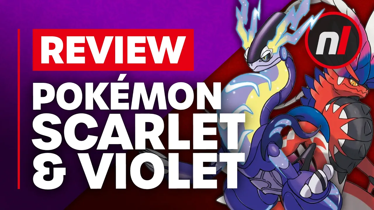 Vido-Test de Pokemon Scarlet and Violet par Nintendo Life