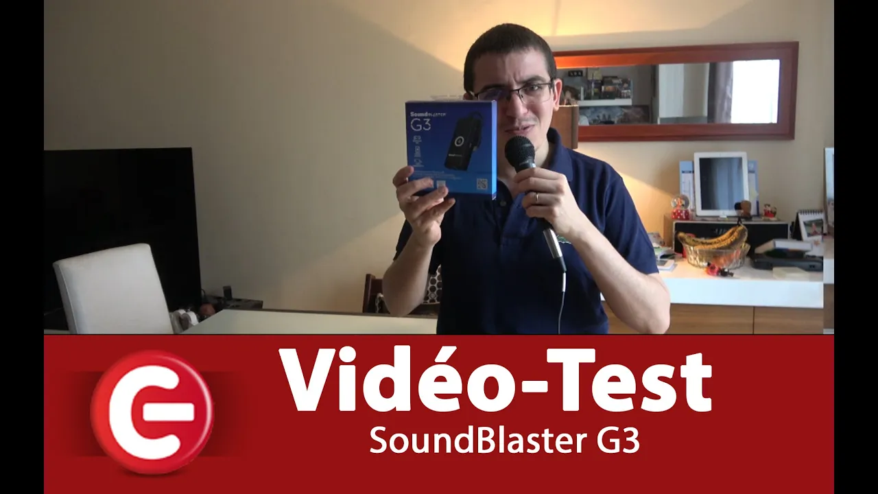 Vido-Test de Creative Sound Blaster G3 par ConsoleFun