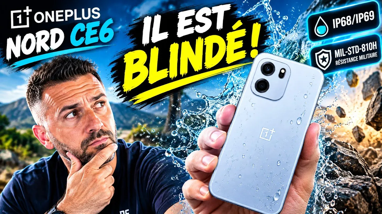 Vid�o-Test de OnePlus Nord CE par Espritnewgen
