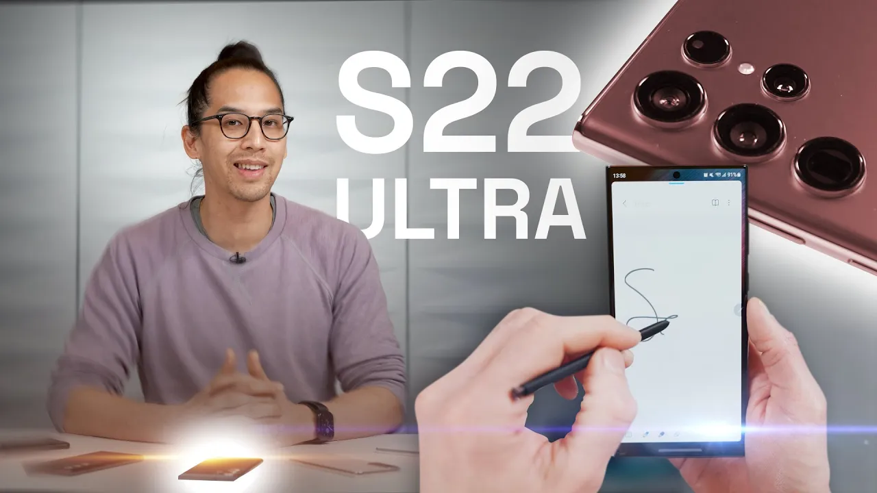 Vido-Test de Samsung Galaxy S22 Ultra par Les Numeriques