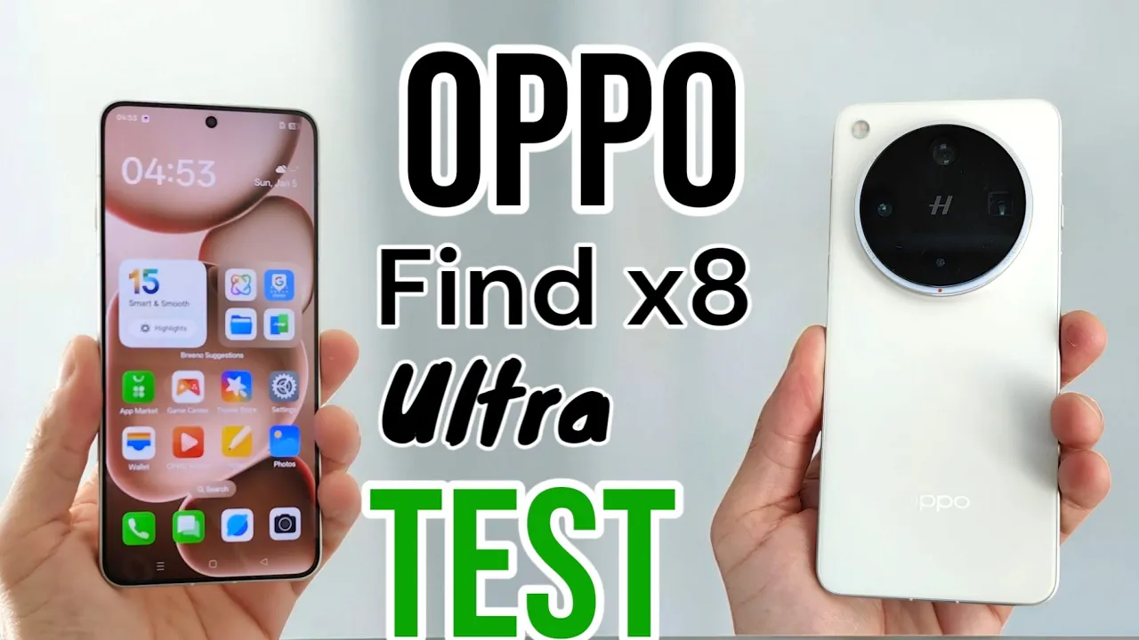 Vidéo-Test de Oppo Find X8 Ultra par Espritnewgen