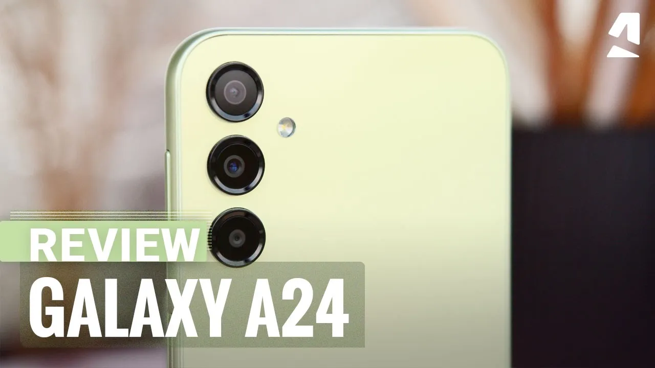 Vido-Test de Samsung Galaxy A24 par GSMArena