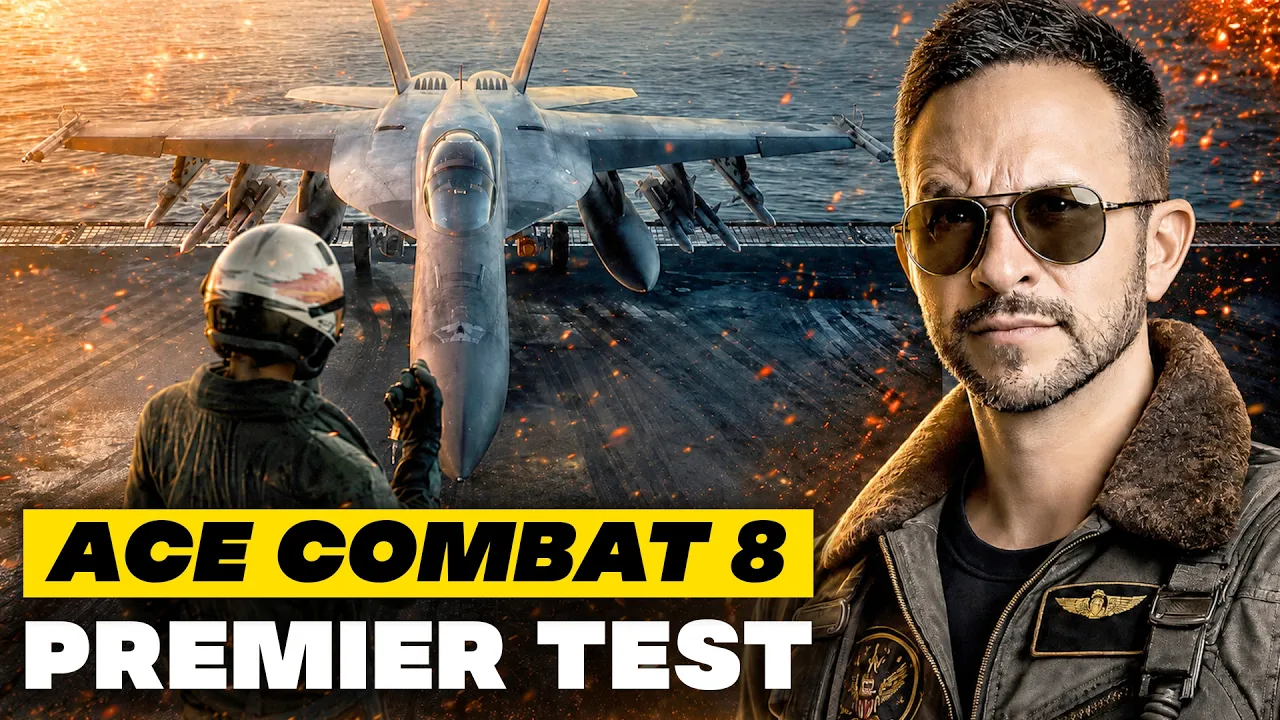 Vid�o-Test de Ace Combat 8 par Julien Chi�ze