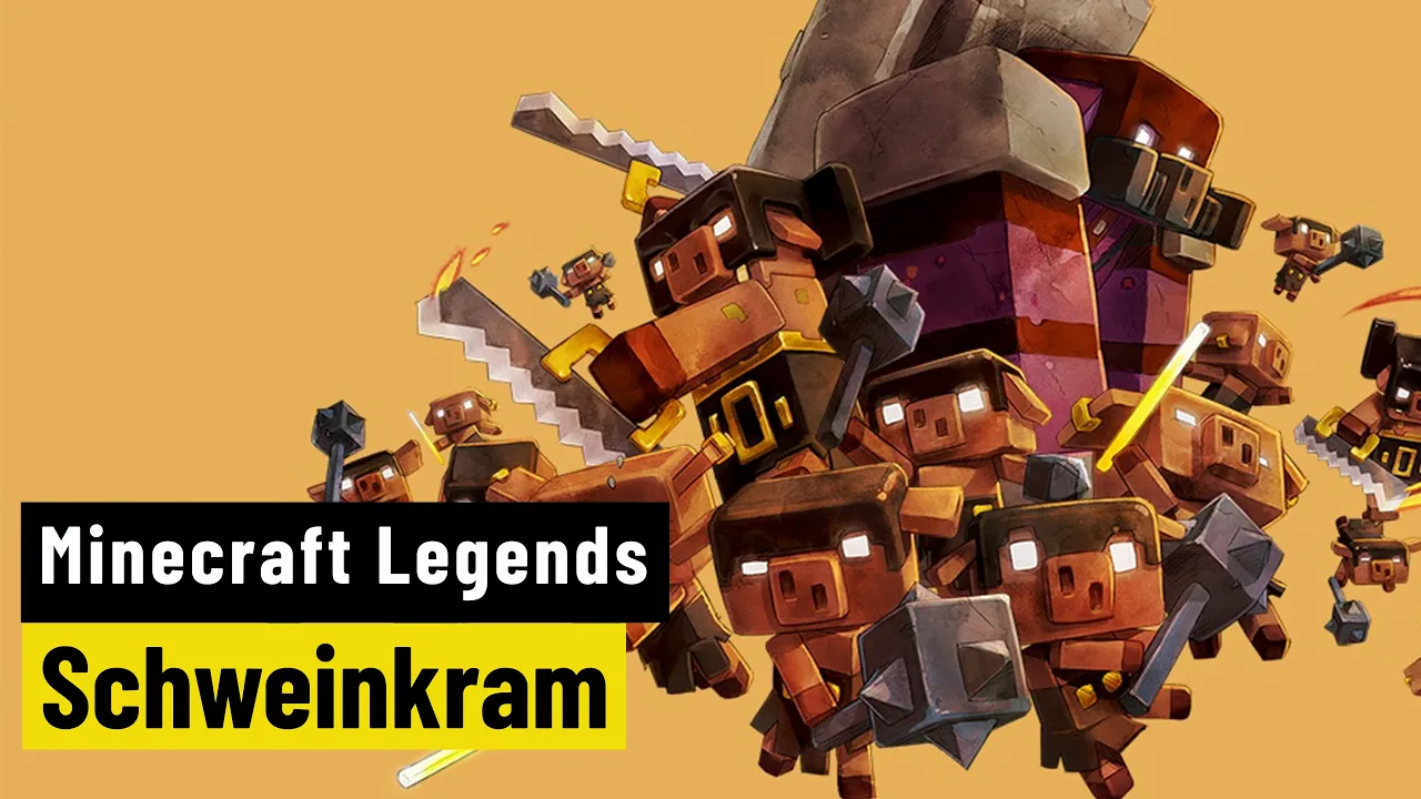 Vido-Test de Minecraft Legends par PC Games