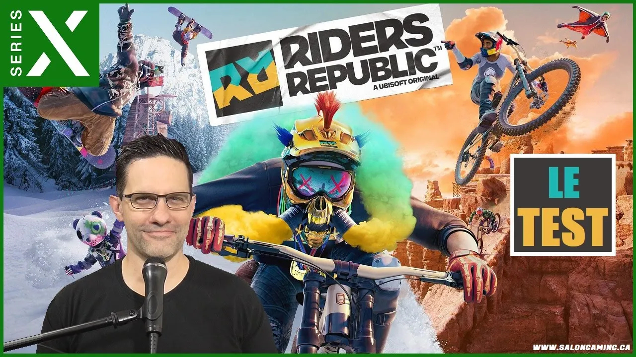 Vido-Test de Riders Republic par Salon de Gaming de Monsieur Smith