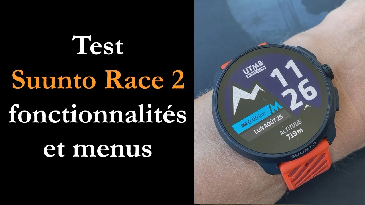 Vidéo-Test de Suunto Race par Montre cardio GPS