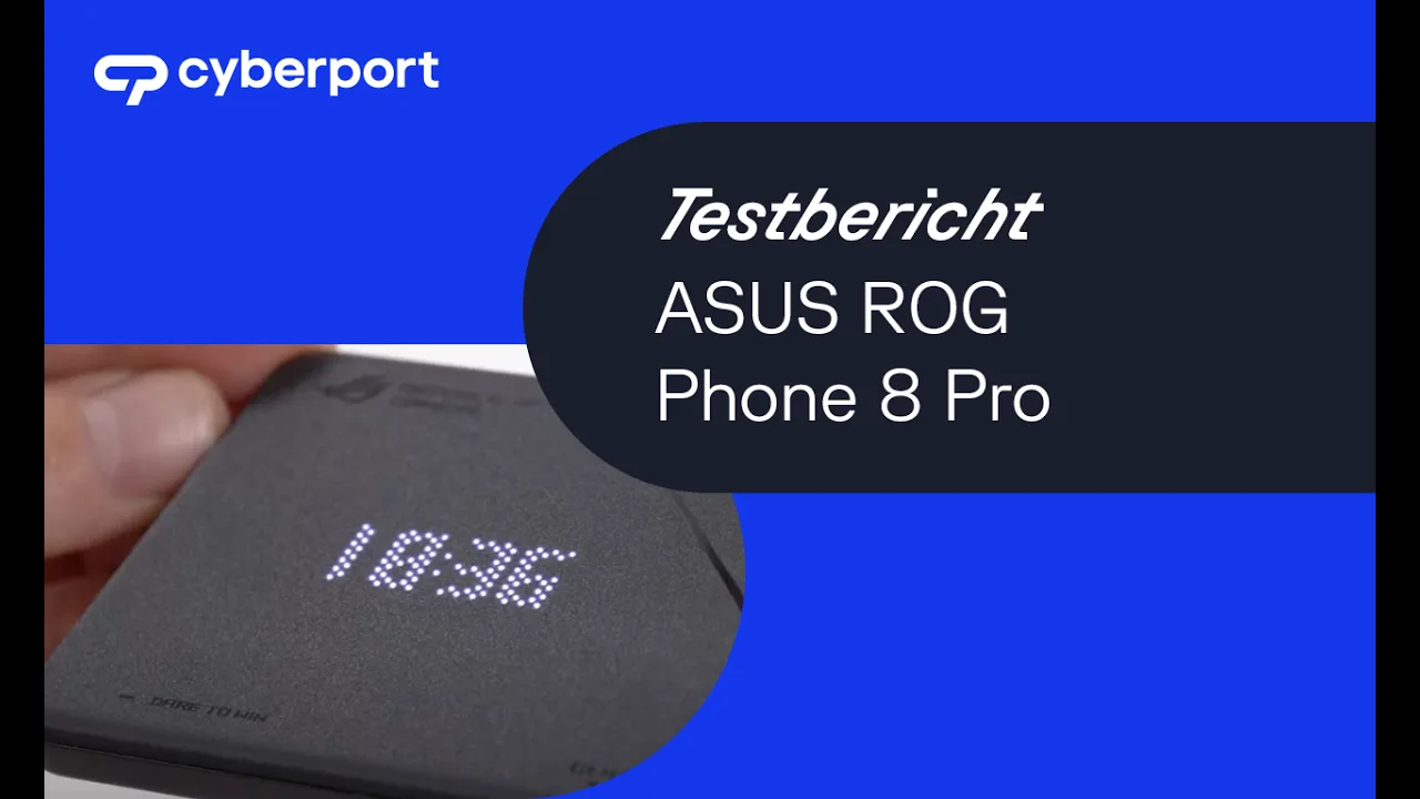 Vido-Test de Asus ROG Phone 8 Pro par Cyberport