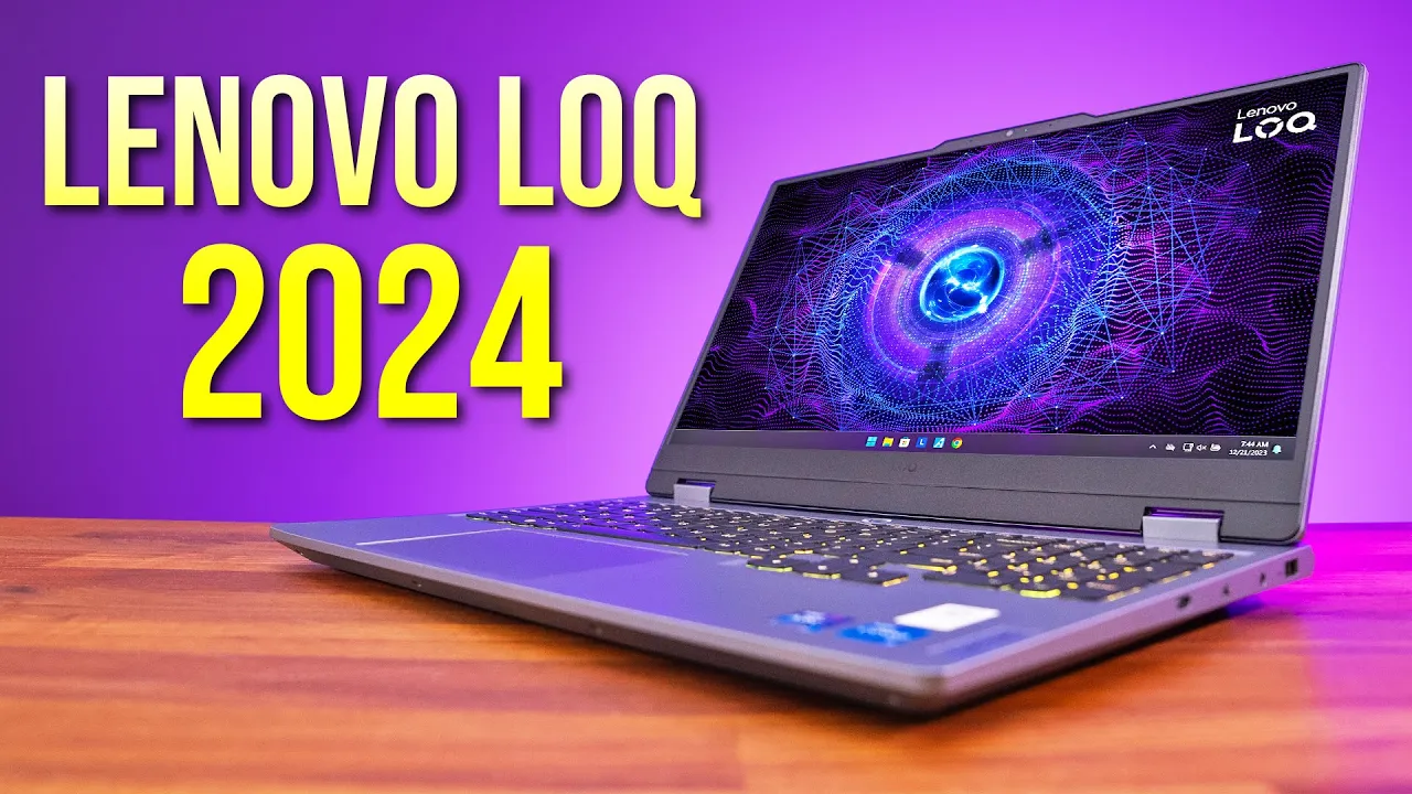 Vido-Test de Lenovo LOQ 15 par Jarrod'sTech