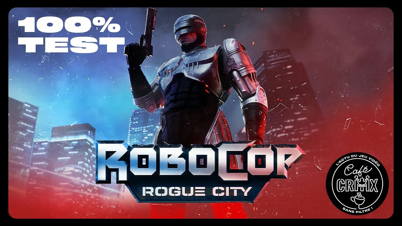 Vido-Test de Robocop Rogue City par Caf Critix
