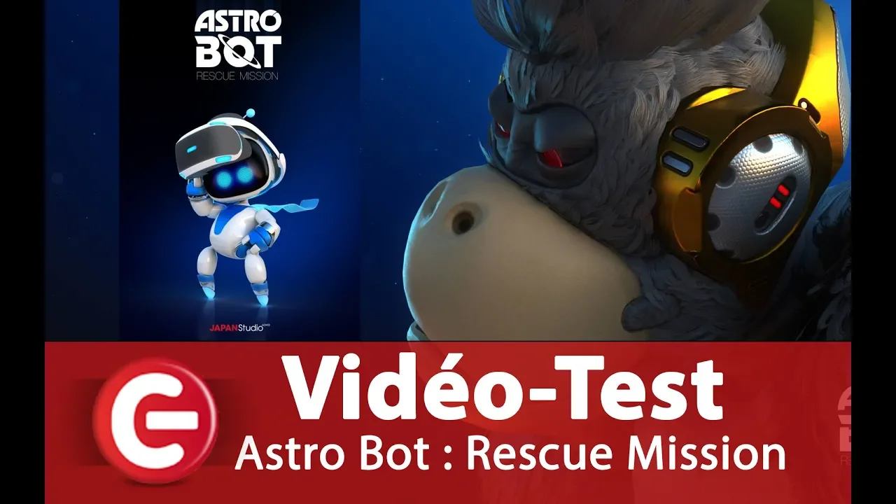 Vido-Test de Astro Bot Rescue Mission par ConsoleFun