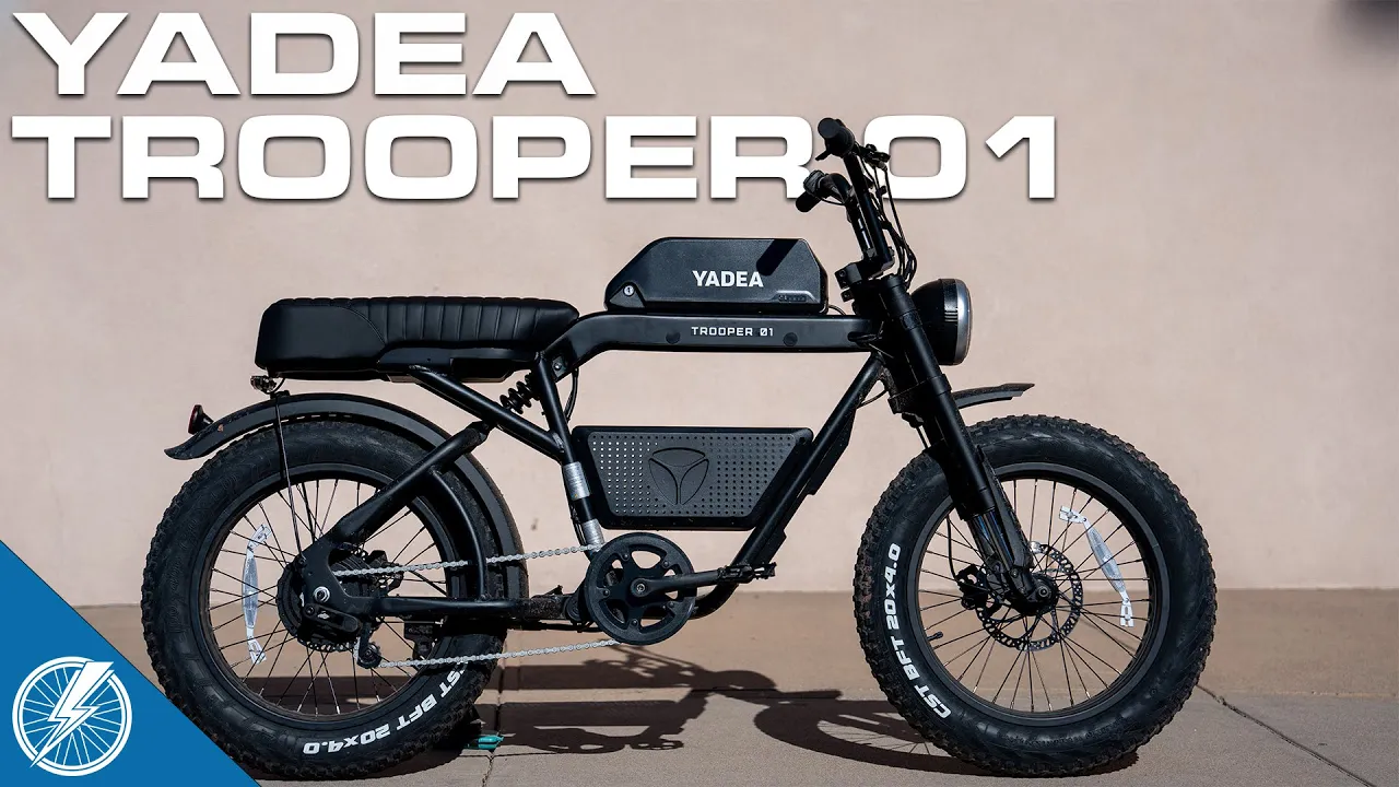 Vido-Test de Yadea Trooper 01 par Electric Bike Report