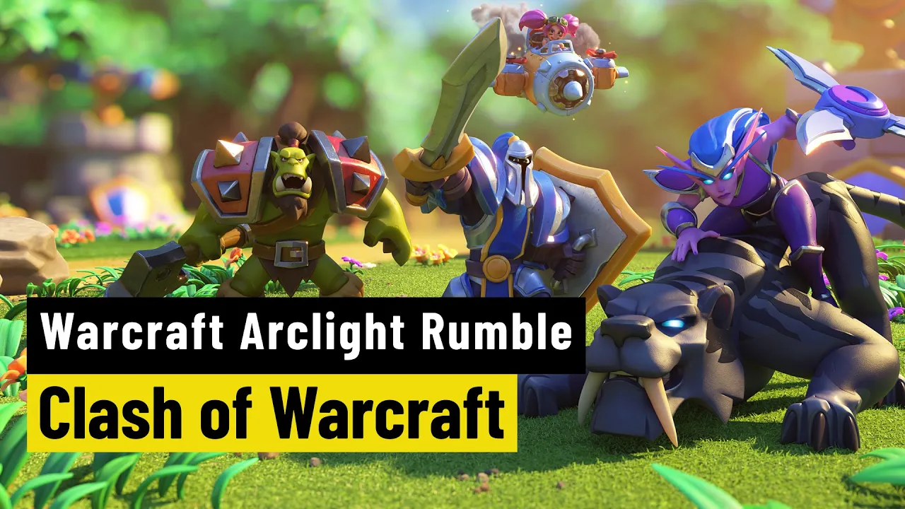 Vido-Test de Warcraft Arclight Rumble par PC Games
