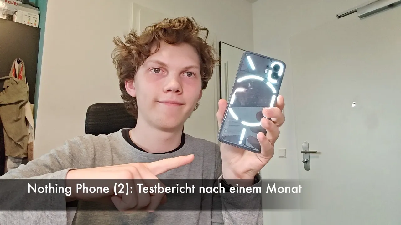 Vido-Test de Nothing Phone 2 par Nils Ahrensmeier