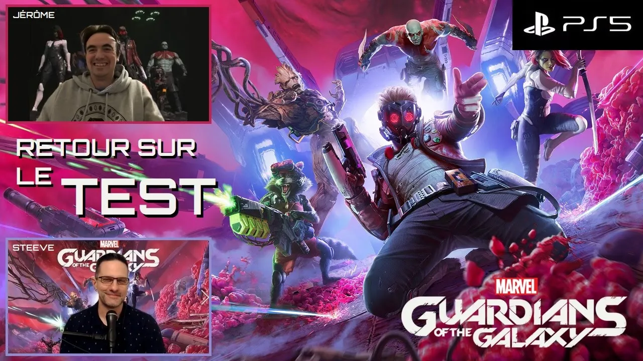 Vido-Test de Guardians of the Galaxy Marvel par Salon de Gaming de Monsieur Smith