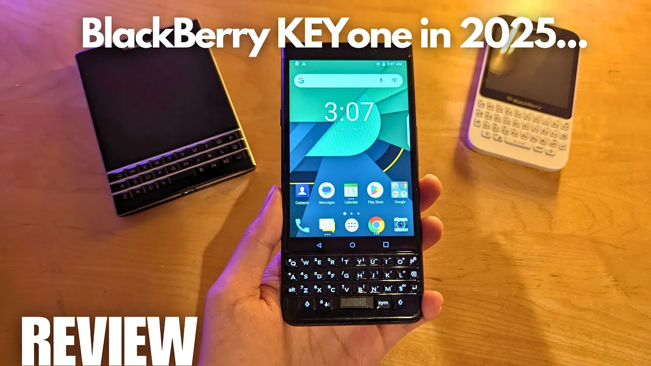 Vidéo-Test de BlackBerry KeyOne par OSReviews