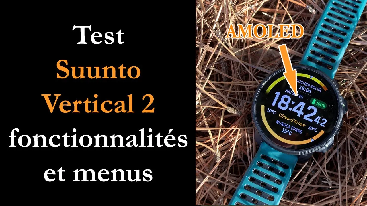 Vido-Test de Suunto Vertical par Montre cardio GPS