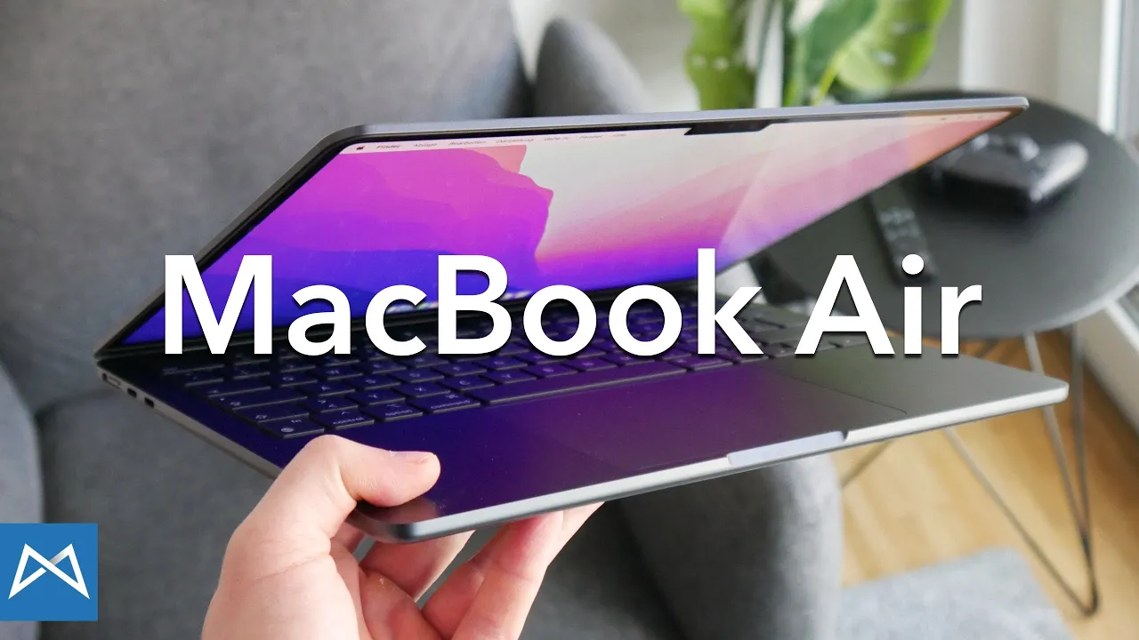 Vido-Test de Apple MacBook Air M2 par mobiFlip