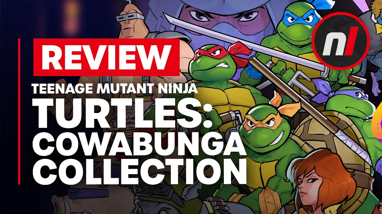 Vido-Test de Teenage Mutant Ninja Turtles The Cowabunga Collection par Nintendo Life
