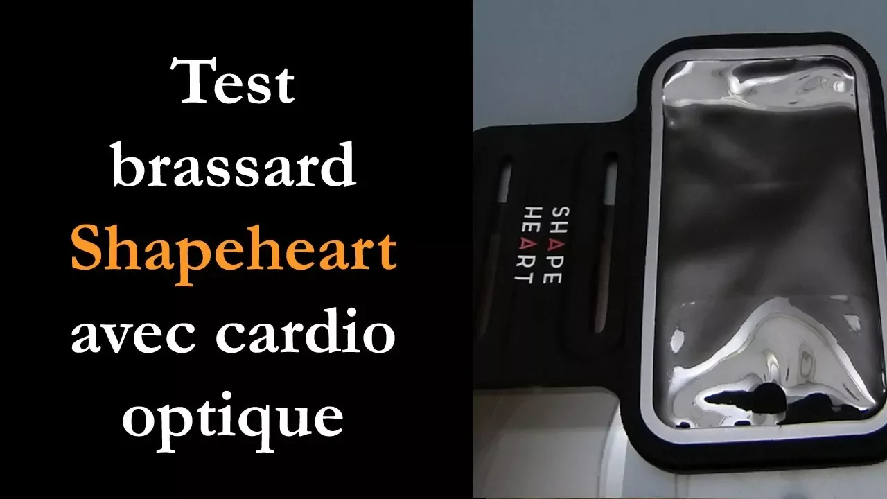 Vido-Test de Shapeheart Brassard par Montre cardio GPS