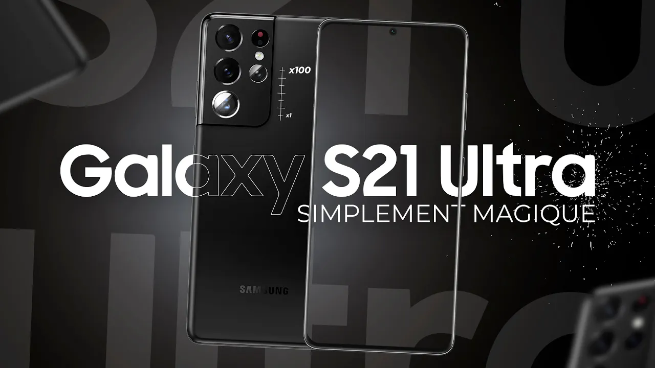 Vido-Test de Samsung Galaxy S21 Ultra par Presse Citron