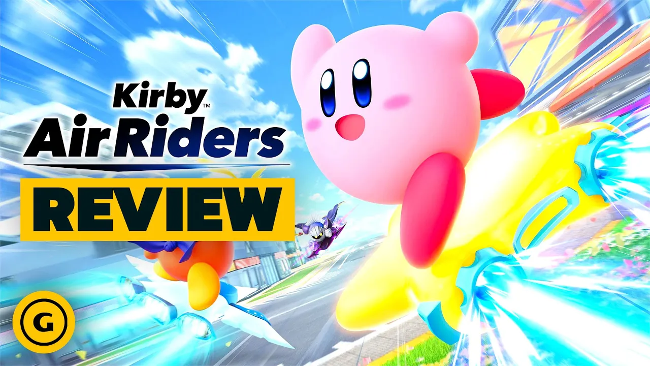 Vido-Test de Kirby Air Riders par GameSpot
