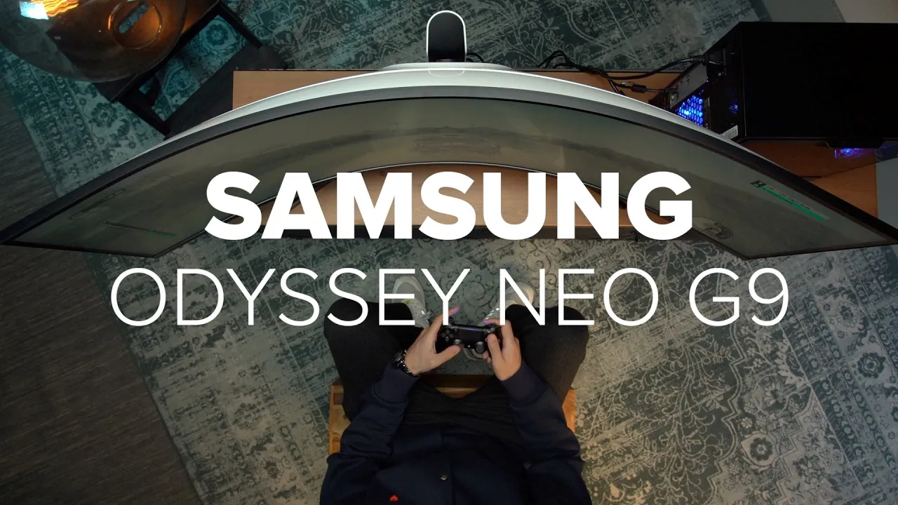 Vido-Test de Samsung Odyssey Neo G9 par Computer Bild