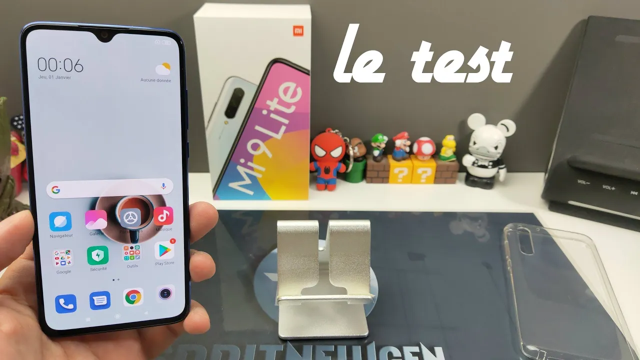 Vido-Test de Xiaomi Mi 9 Lite par Espritnewgen