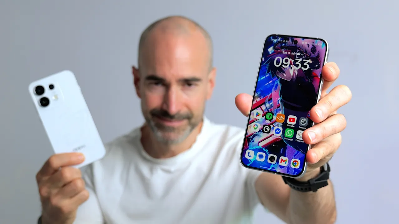 Vid�o-Test de Oppo Reno 16 par Tech Spurt