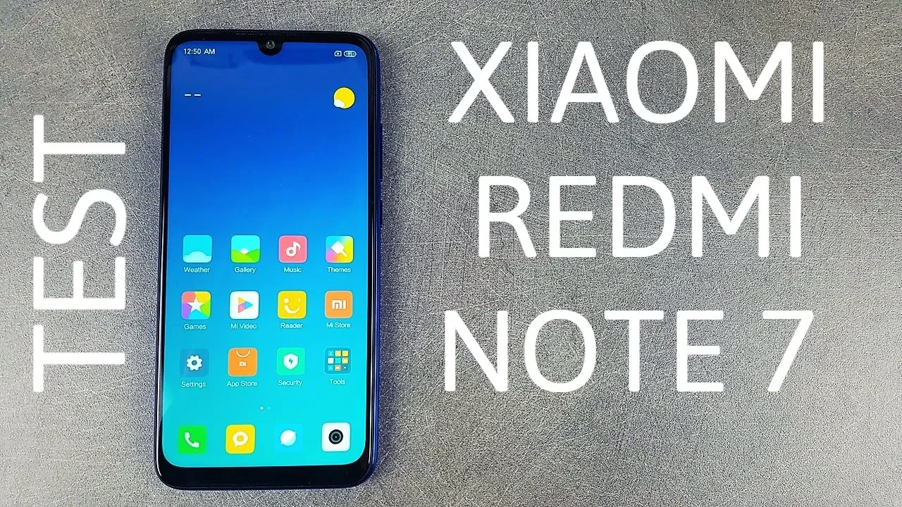 Vido-Test de Xiaomi Redmi Note 7 par Espritnewgen