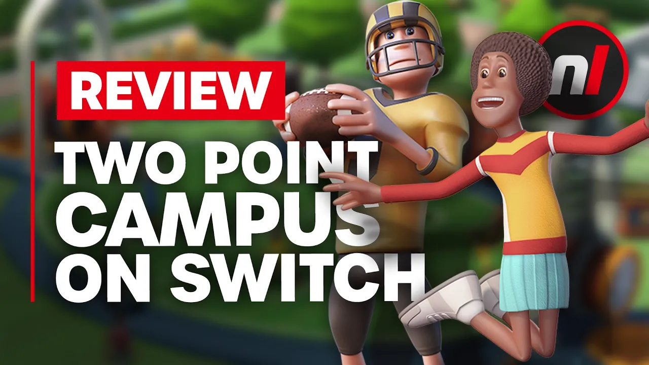 Vido-Test de Two Point Campus par Nintendo Life