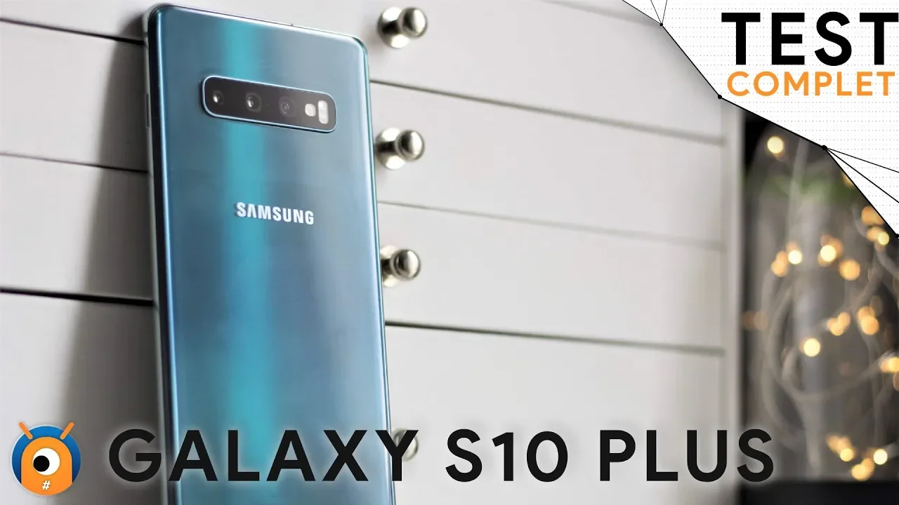 Vido-Test de Samsung Galaxy S10 Plus par Technod