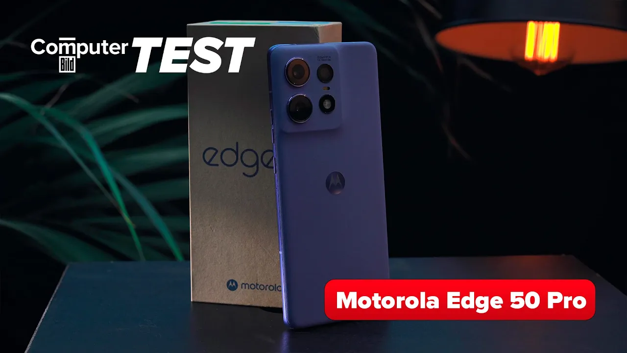 Vido-Test de Motorola Edge 50 Pro par Computer Bild