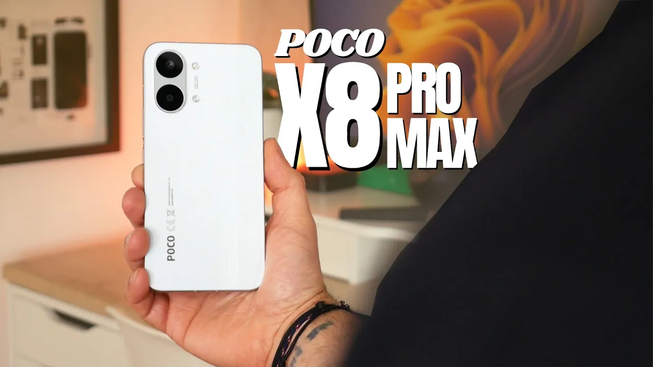 Vid�o-Test de Xiaomi Poco X8 Pro Max par Avis Mobiles