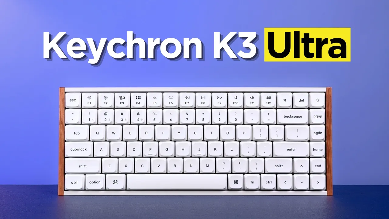 Vid�o-Test de Keychron K3 par Cameron Dougherty Tech